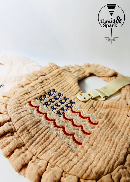 Embroidered (Personalized) Bib