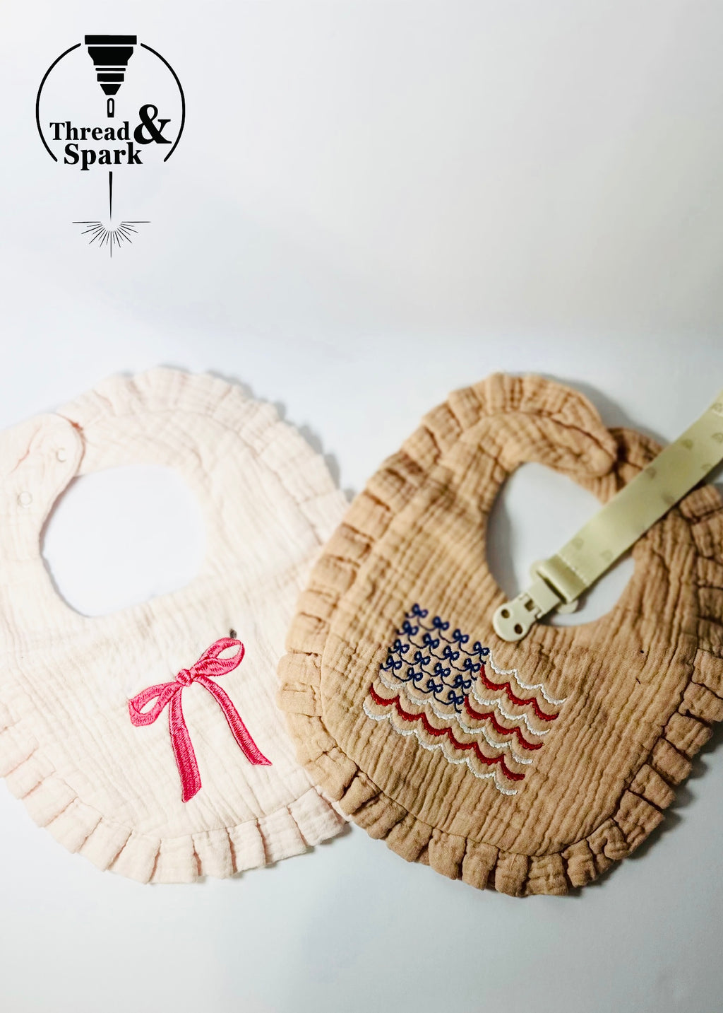 Embroidered (Personalized) Bib