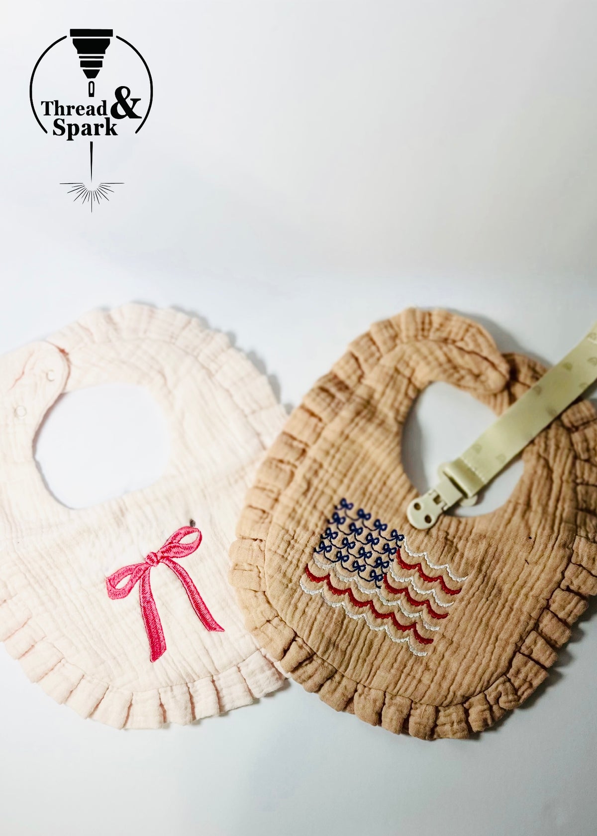 Embroidered (Personalized) Bib